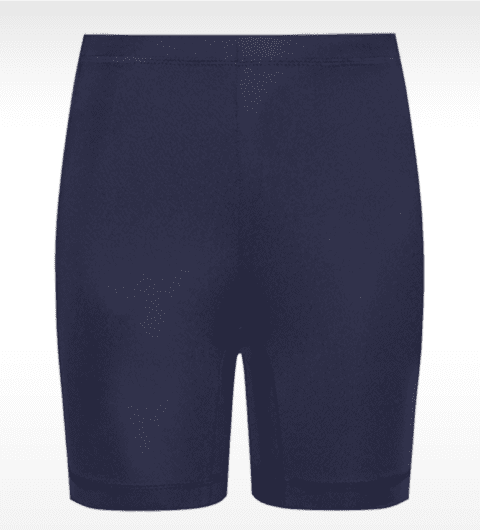 navy cycling shorts womens